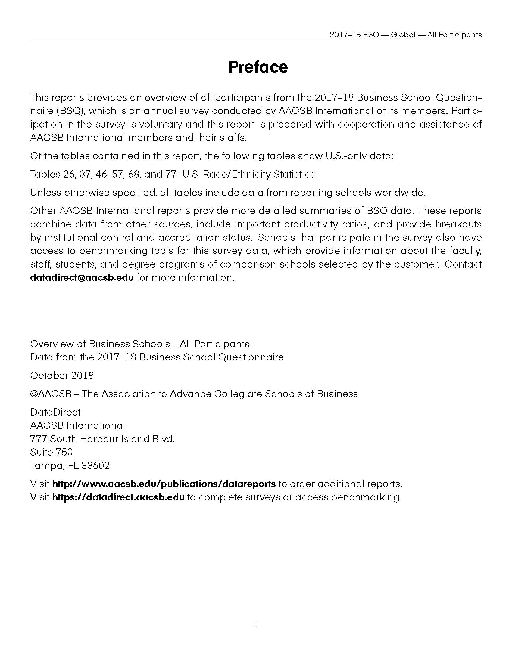 Overview Report